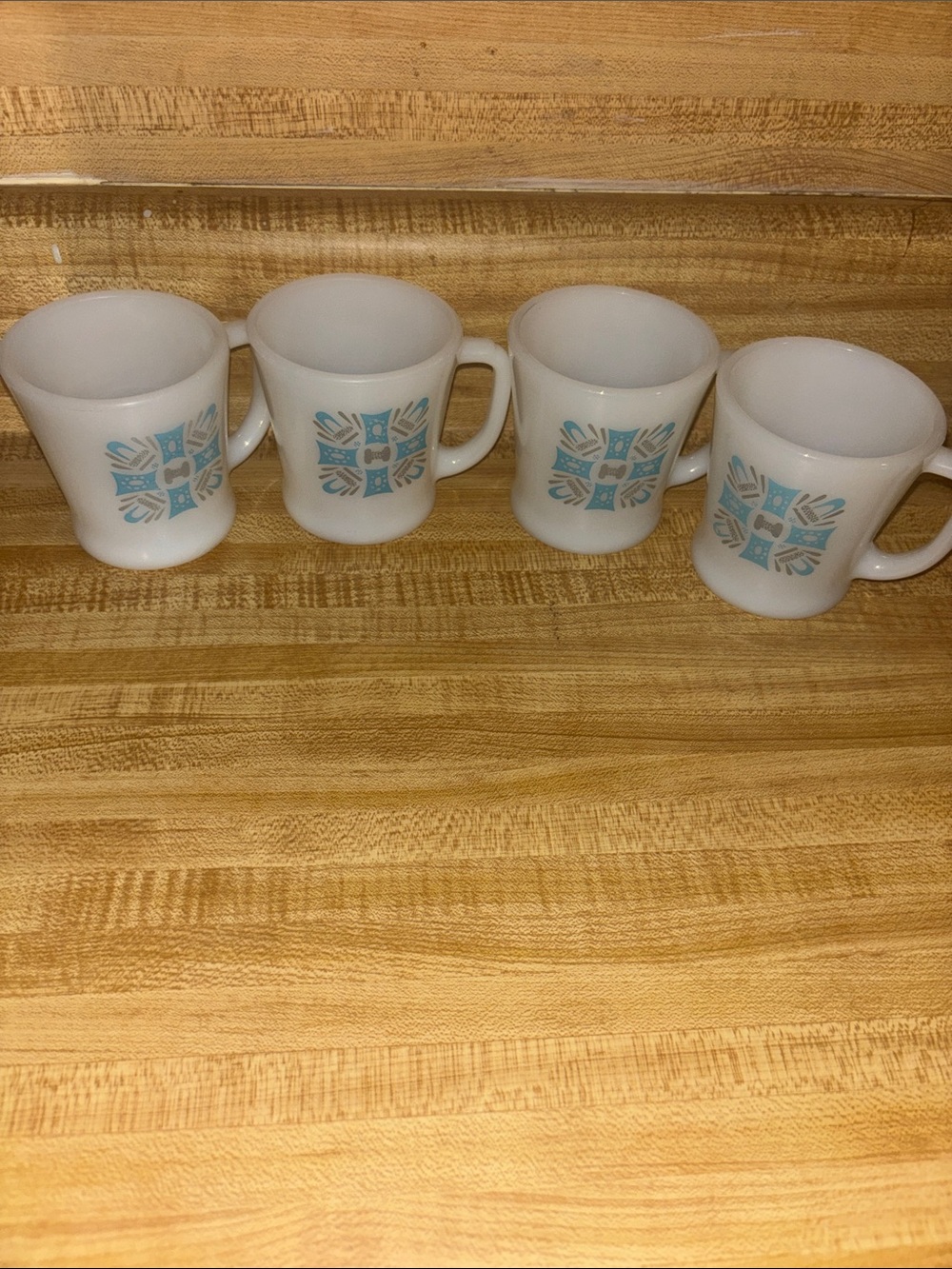 Vintage Royal China Blue Heaven Cups